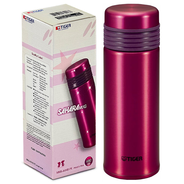 Tiger Stainless Steel Vacuum 16.2 Oz (Pink)