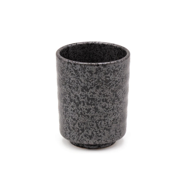 Black Speckled Ceramic Cup