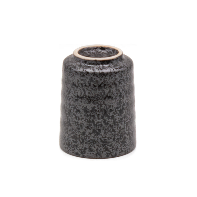 Black Speckled Ceramic Cup