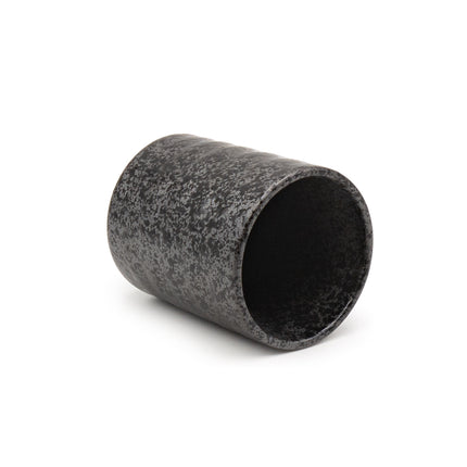 Black Speckled Ceramic Cup