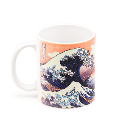 Japanese Ceramic Mug with Iconic Japanese Kimono Woman
