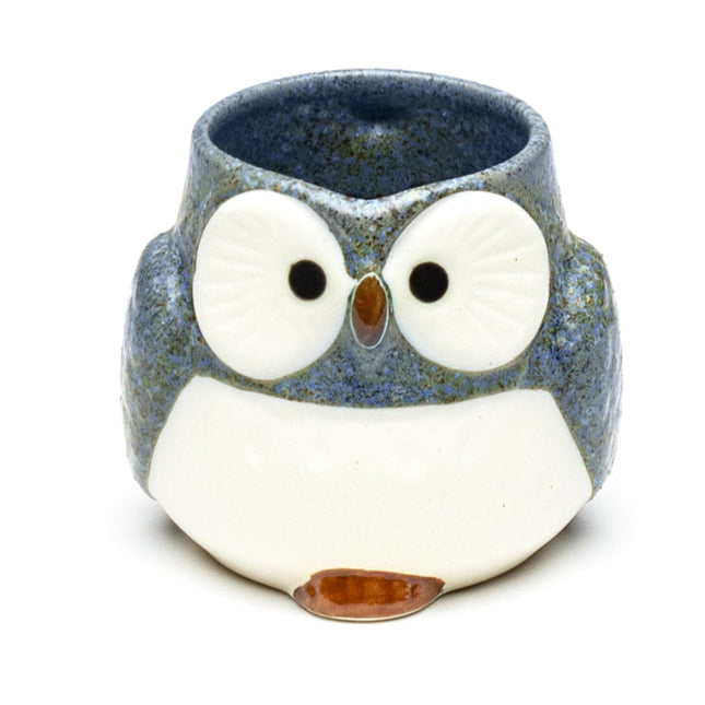 Stony Owl Mini Mug - Grey