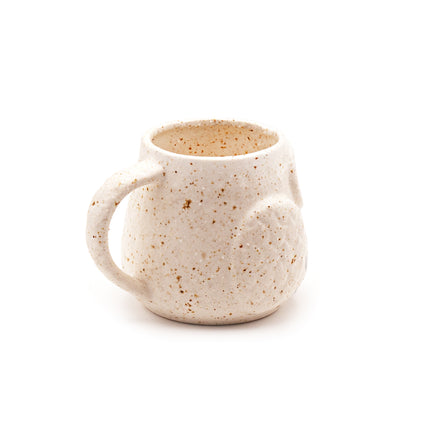 Stony Owl Mini Mug - White