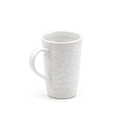 White Ceramic Mug with Delicate Pink Cherry Blossom Design