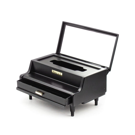 Piano-Shaped Lacquer Tissue Box - Rose
