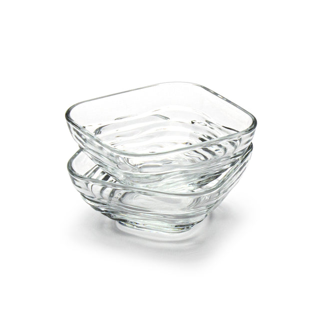 Glass Bowls 2pc Set
