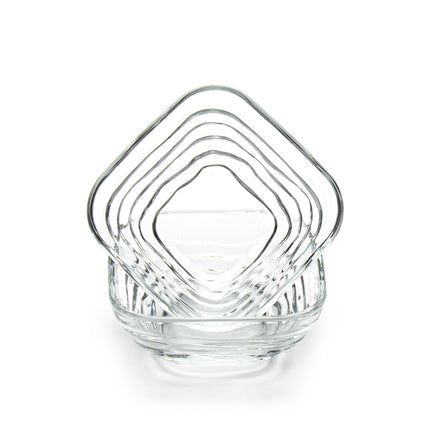 Glass Bowls 2pc Set