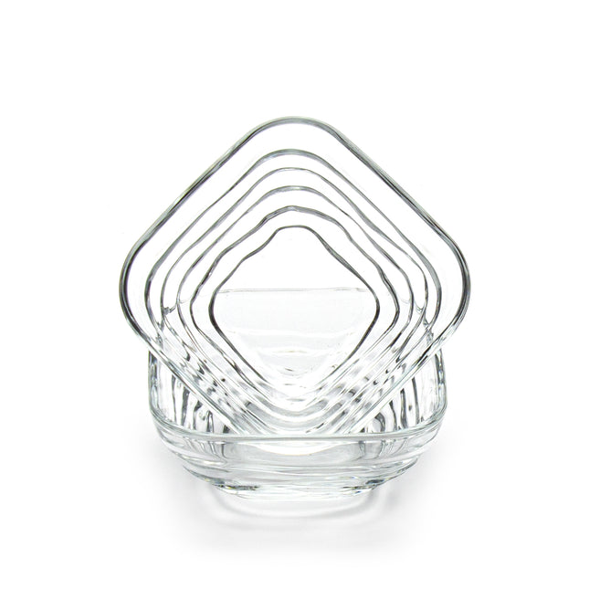 Glass Bowls 2pc Set