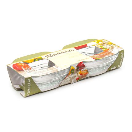 Glass Bowls 2pc Set