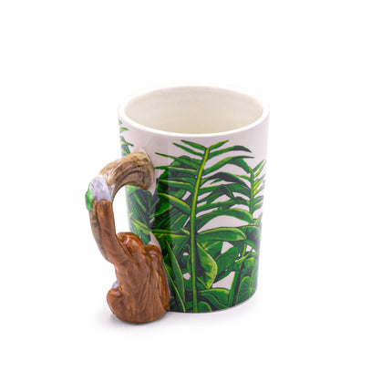 Orangutan Shaped 3D Handle Mug