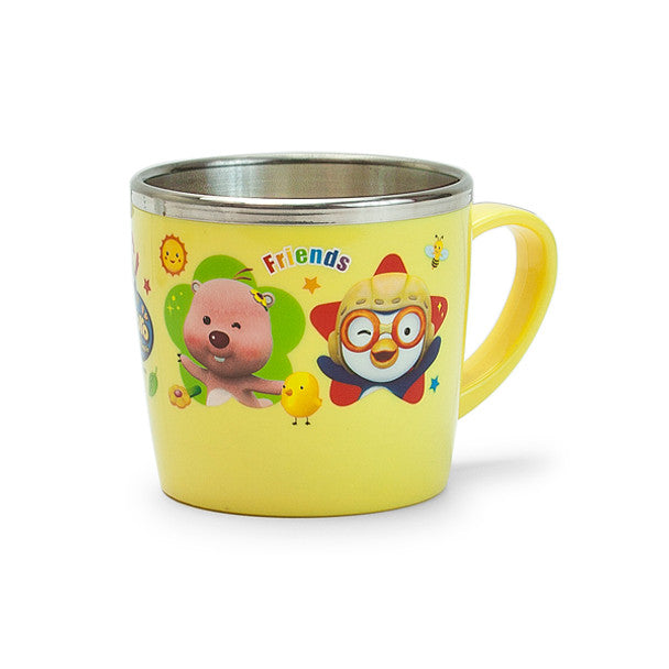 Pororo Stainless Steel Non-Slip Kids Mug