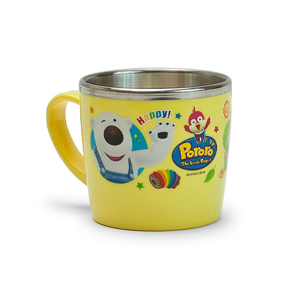 Pororo Stainless Steel Non-Slip Kids Mug