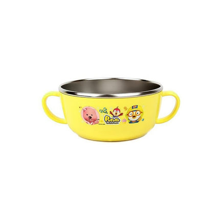 Pororo Non-Slip Stainless Steel Bowl - 4.75"D