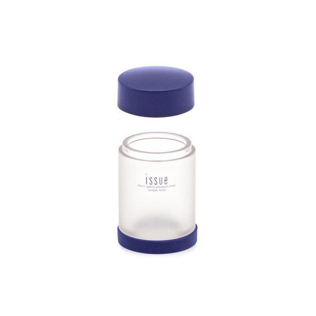 Navy Plastic Condiment Pot Set Of 3