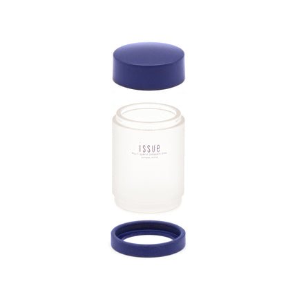 Navy Plastic Condiment Pot Set Of 3