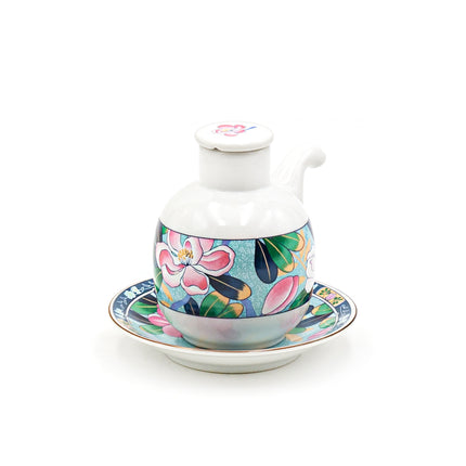 Floral Sauce Dispenser