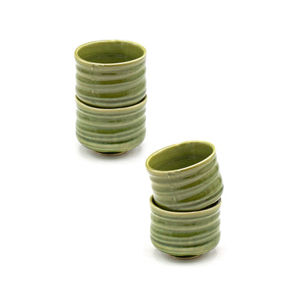 Japanese Teapot Teacup Set - Green