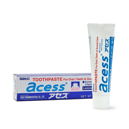 Sato ACESS Toothpaste for Oral Teeth & Gums Care 4.2oz (125g)