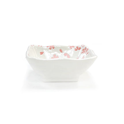 Kafuh Pink Sakura Square Bowls 4pc Set