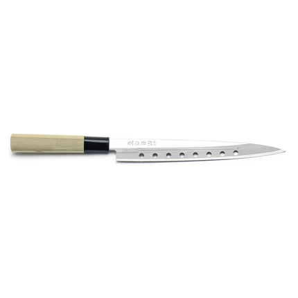 Japanese Sashimi Vent Hole Knife 8"L