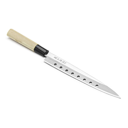 Japanese Sashimi Vent Hole Knife 8"L
