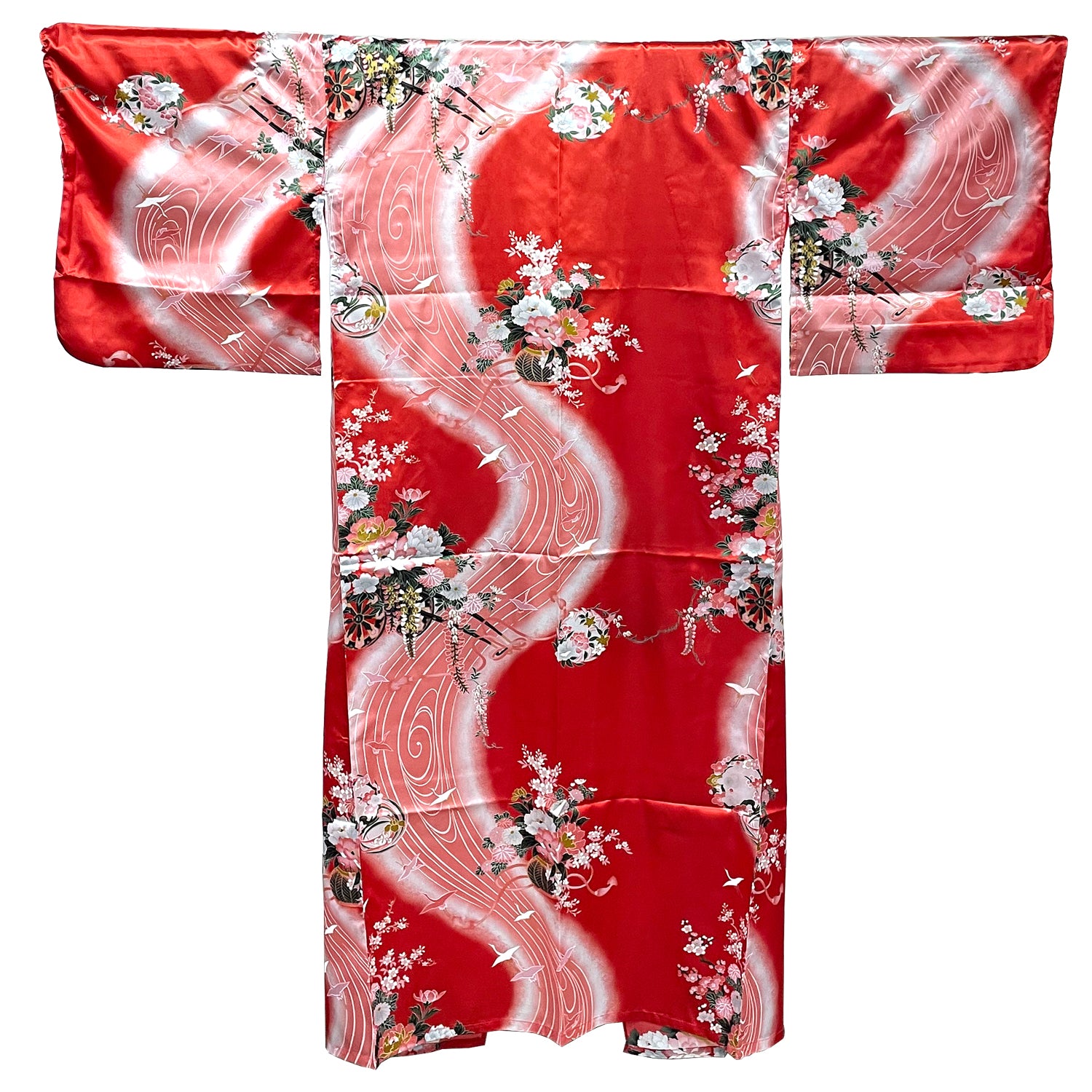 japanese red kimono dress Japanese Kimono Long Classic