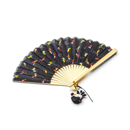 Goldfish Folding Fan with Ornament