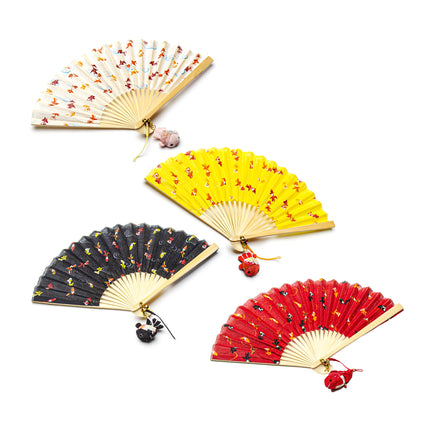 Goldfish Folding Fan with Ornament