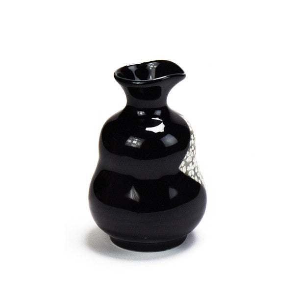 Kafuh Japan Belly Black Diamond Sakura Sake Set