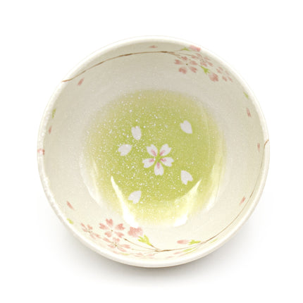 Japanese Spring Blossom Ceramic Bowl 6.25"D