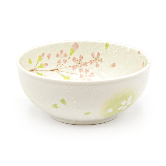 Japanese Spring Blossom Ceramic Bowl 6.25"D