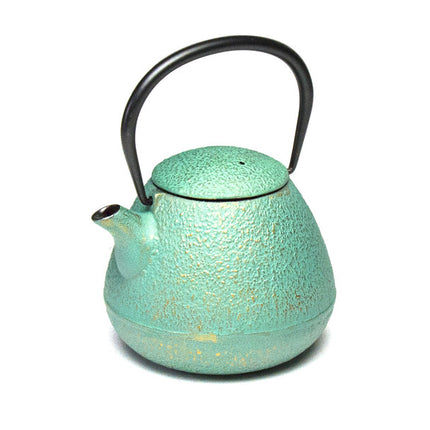 Rikyu Ground Cast Iron Teapot - Emerald