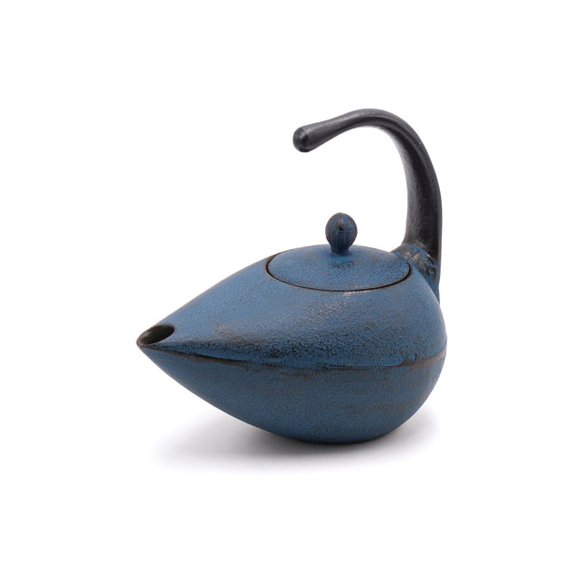 Prosperity Cast Iron Teapot - Blue