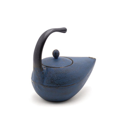 Prosperity Cast Iron Teapot - Blue