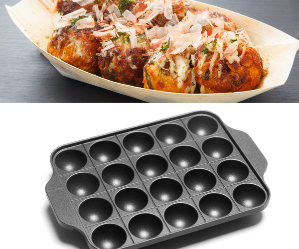 Takoyaki Maker Pan 20 Holes Non-Stick – Merae