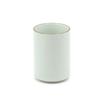 Green Bamboo Ceramic Tea Cup