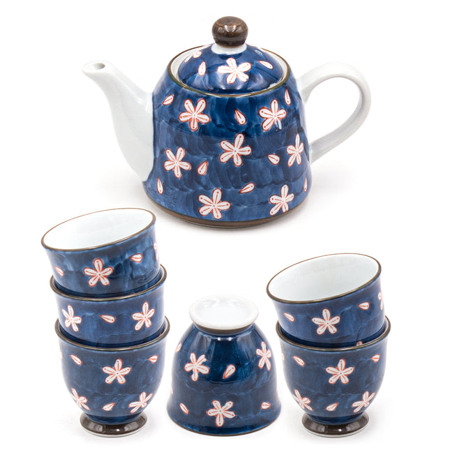 Teapot and Teacup Set - Flower Print