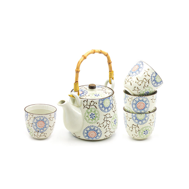 Floral Porcelain Tea Set