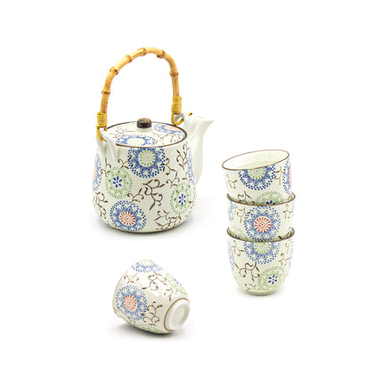 Floral Porcelain Tea Set