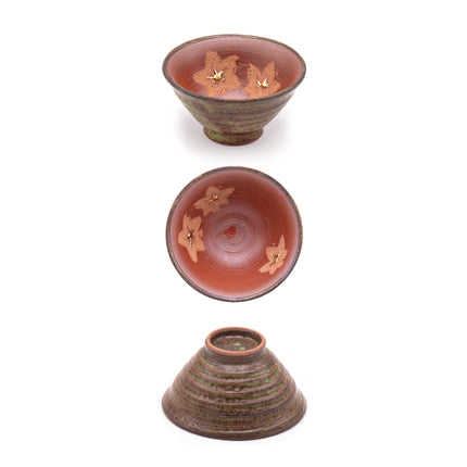 Japanese Unique Glaze Sake Cups - 5pc