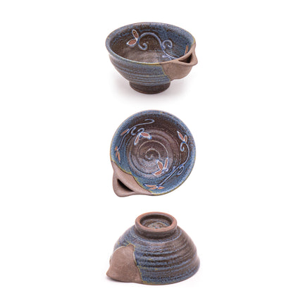 Japanese Unique Glaze Sake Cups - 5pc