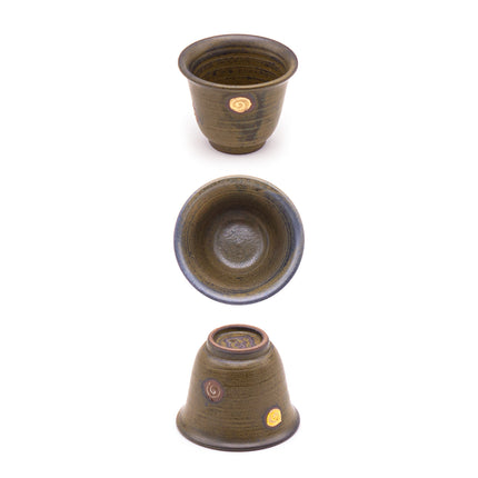 Japanese Unique Glaze Sake Cups - 5pc