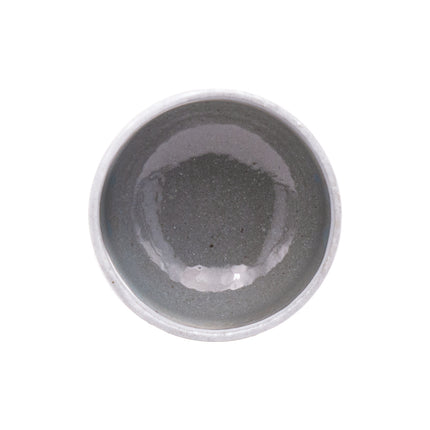 Kikyo Gray White Mini Matcha Bowl 4"D