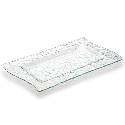 Glass Rectangular Serving Dish - 14" X 8"