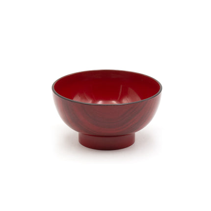 Japanese Red Lacquer Bowl - Set of 3