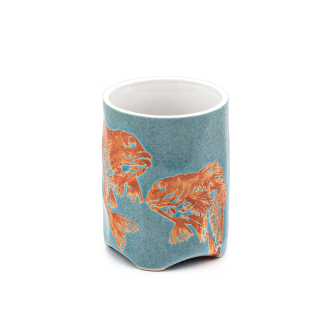 Koi Fish Ceramic Cup