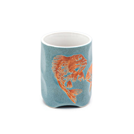 Koi Fish Ceramic Cup
