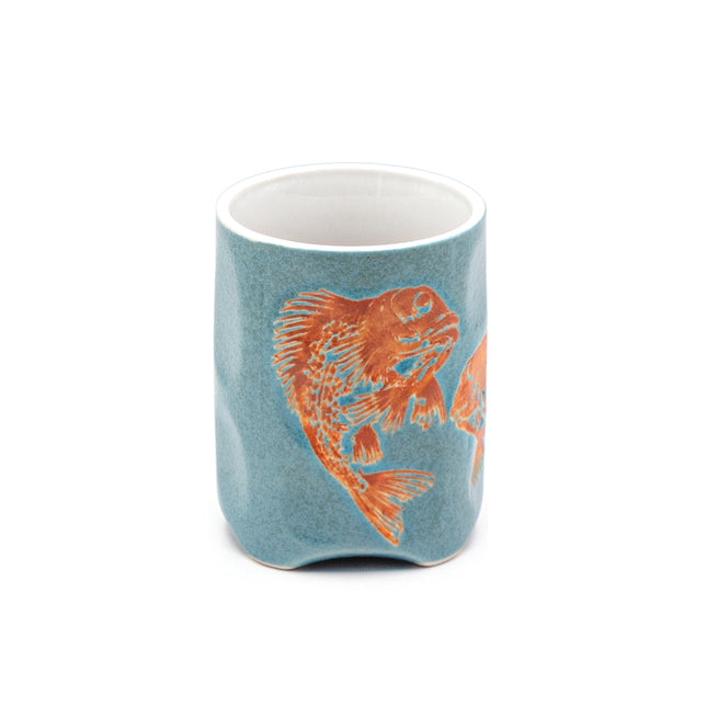 Koi Fish Ceramic Cup