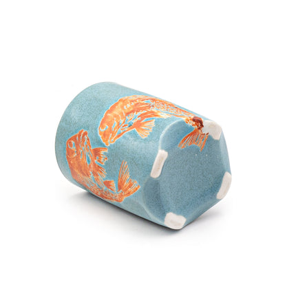 Koi Fish Ceramic Cup