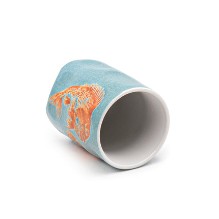 Koi Fish Ceramic Cup